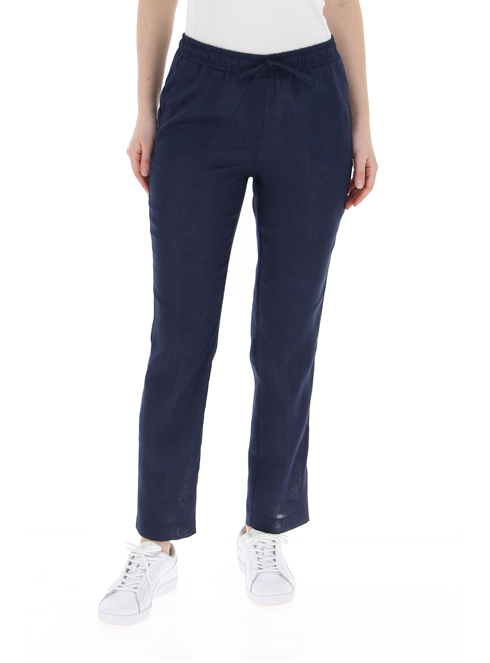 2 Links p43091-b -10% pantaloni donna blu 227500530813 | Sorelle Ramonda