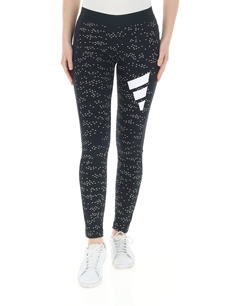 adidas Sportswear Allover Print Leggings - Black | adidas India