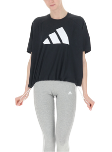 adidas Sportswear Adjustable Badge of Sport T-Shirt | GL9477 | FOOTY.COM