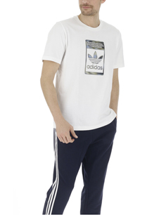 Adidas h13500 t-shirt men white 227400019424 | Sorelle Ramonda