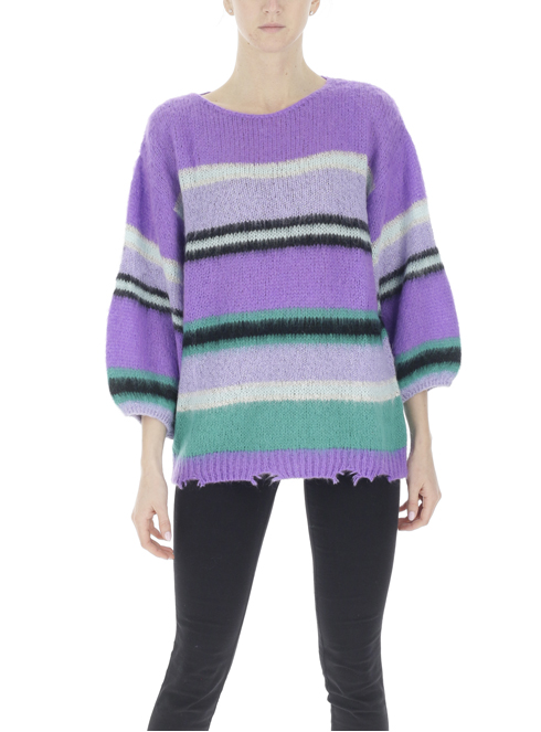Aniye By 181028 -50% maglie donna viola 227400102315 | Sorelle Ramonda