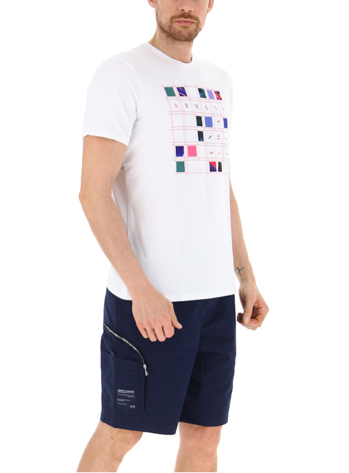 Armani Exchange 3lztkf -10% t-shirt uomo bianco | Sorelle Ramonda