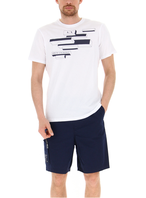 Armani Exchange 3lzthn -10% t-shirt uomo bianco | Sorelle Ramonda
