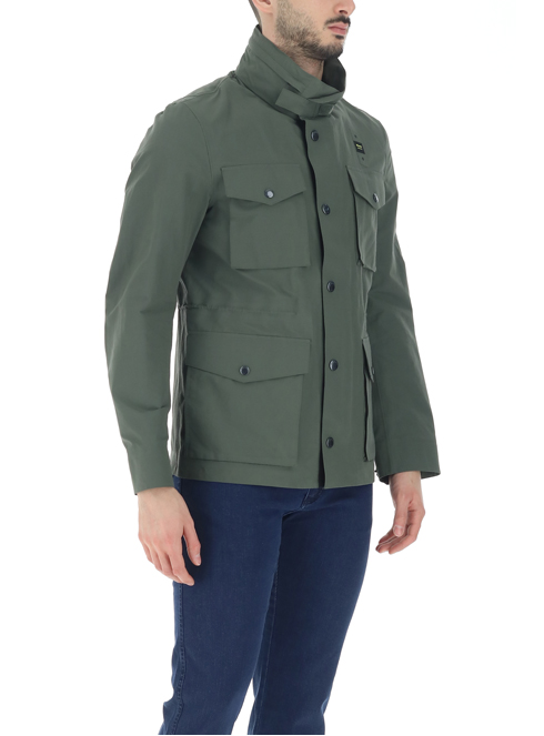 field jacket blauer