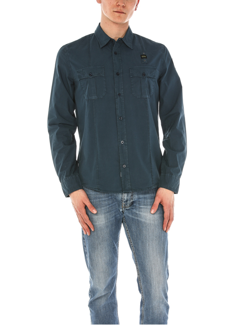 camicia jeans blauer