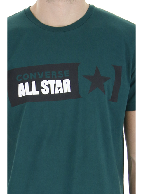 green converse shirt