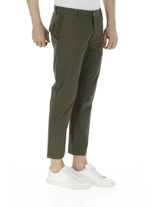 Daniele Alessandrini pb008a34 -10% pantaloni uomo verde 227500376260 |  Sorelle Ramonda
