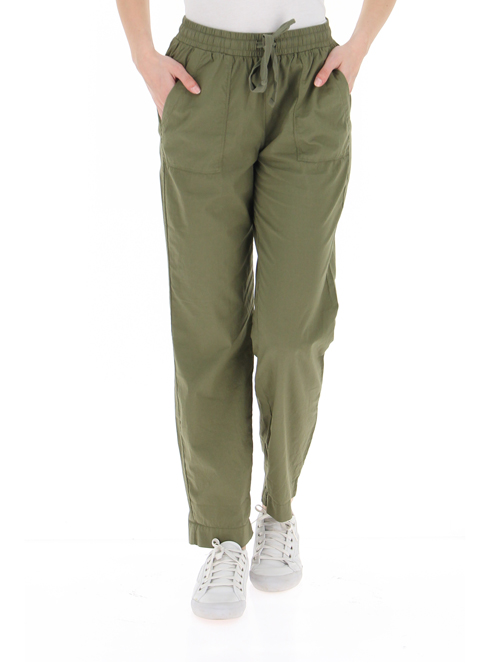 Deha c24417 -10% pantaloni donna verde 227500044311 | Sorelle Ramonda