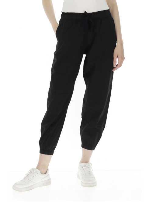 Deha d63056 -10% pantaloni donna nero 227500044475 | Sorelle Ramonda