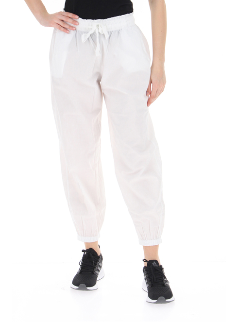Deha d63056 -10% pantaloni donna bianco 227500044470 | Sorelle Ramonda