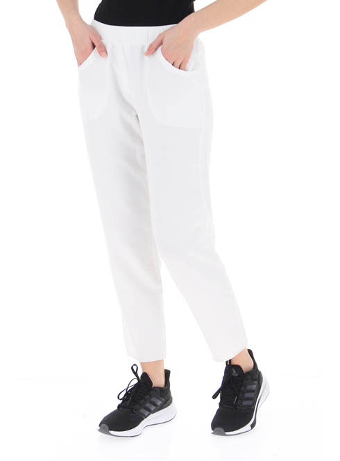 Deha d63296 -10% pantaloni donna bianco 227500044638 | Sorelle Ramonda