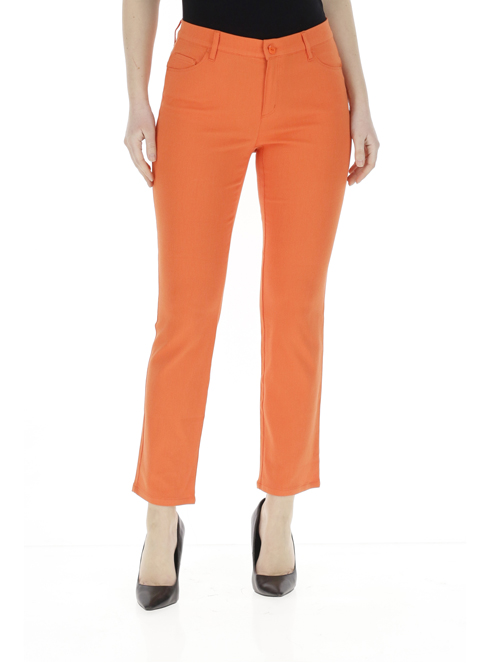Diana Gallesi p904r003483n -10% trousers women orange 227500424748 |  Sorelle Ramonda