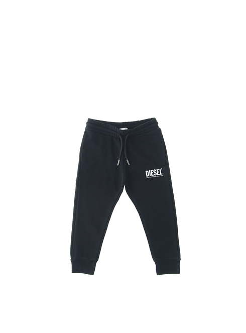 Diesel ptarylogo -30% pantaloni bambino nero | Sorelle Ramonda