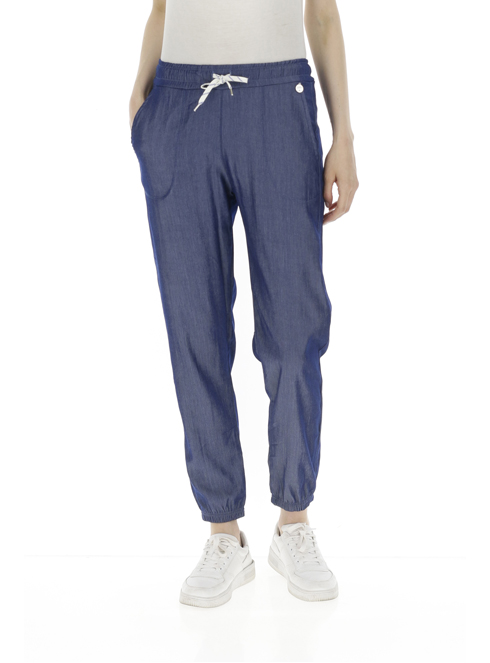 Dimensione Danza 71018 -10% pantaloni donna blu 227500142632 | Sorelle  Ramonda
