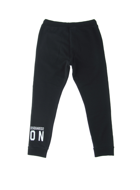 Dsquared2 dq0634 -30% pantaloni bambino nero | Sorelle Ramonda