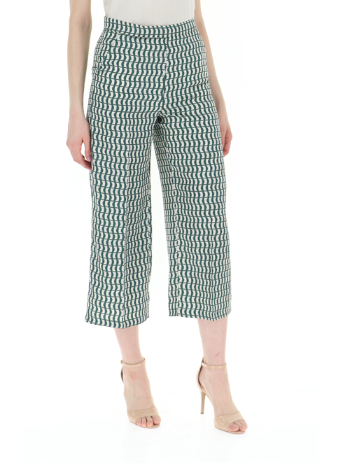 Emme Marella marte pantaloni donna verde | Sorelle Ramonda
