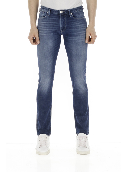ARMANI JEANS Pantaloni uomo beige 5 tasche gamba dritta e punto vita  regolare Taglia 32 Colore Beige