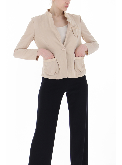 Emporio Armani 8n2g80 -10% giubbini e giacche donna beige | Sorelle Ramonda