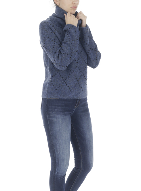 Fracomina 7008k46701 -50% maglie donna blu 227400008846 | Sorelle Ramonda