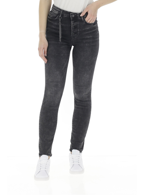 Guess w2ra28 pantaloni donna nero | Sorelle Ramonda