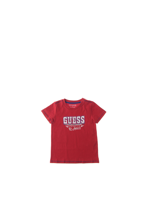 Guess n2ri25 t-shirt kids red | Sorelle 