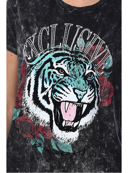 multicolor guess shirt