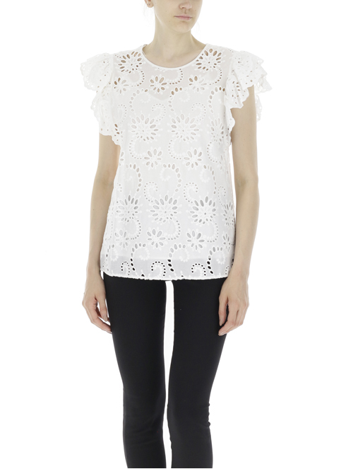 Hugo Boss iembra t-shirt donna bianco | Sorelle Ramonda