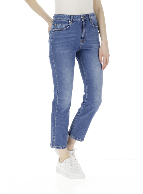 I Blues noble pantaloni donna blu | Sorelle Ramonda