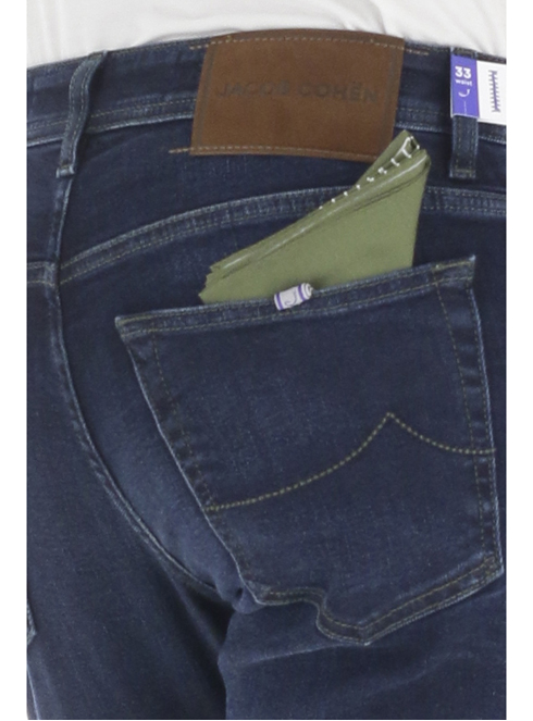 Jacob Cohen uqm07 06 -30% pantaloni uomo blu | Sorelle Ramonda