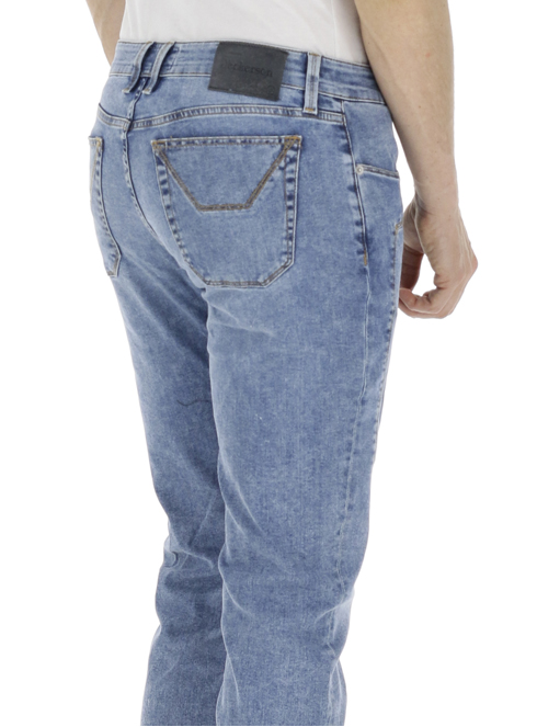 Jeckerson 077ta396 -10% pantaloni uomo blu 227500075799 | Sorelle Ramonda
