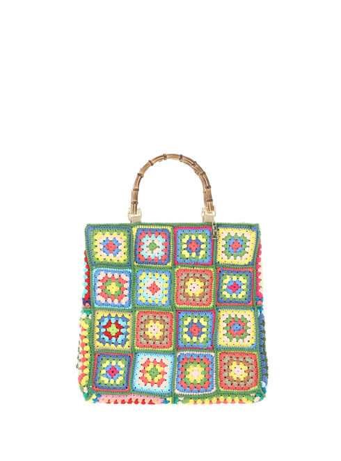 La Milanesa crochet grand borse donna multicolor 227500264510 | Sorelle  Ramonda