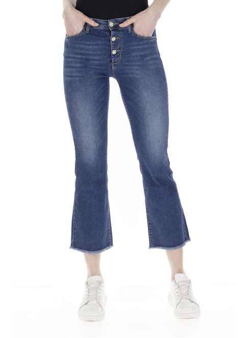 Liu Jo ua2040 -10% pantaloni donna blu | Sorelle Ramonda