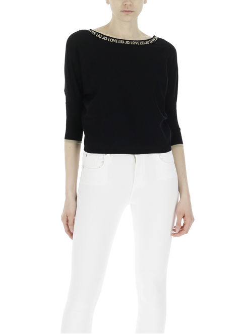 Maglieria donna liu jo: maglia chiusa m/l idressmap - Stileo.it