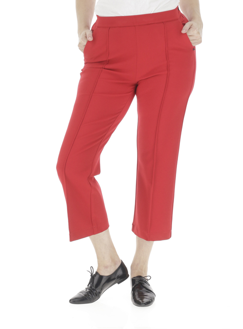 Marina Rinaldi odissea -50% pantaloni donna rosso | Sorelle Ramonda