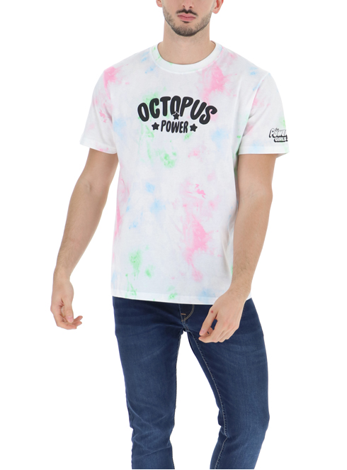 maglietta octopus rosa