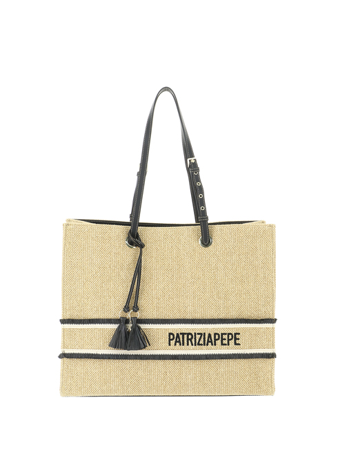 Patrizia Pepe 2b0006 borse donna beige 227500254402 | Sorelle Ramonda