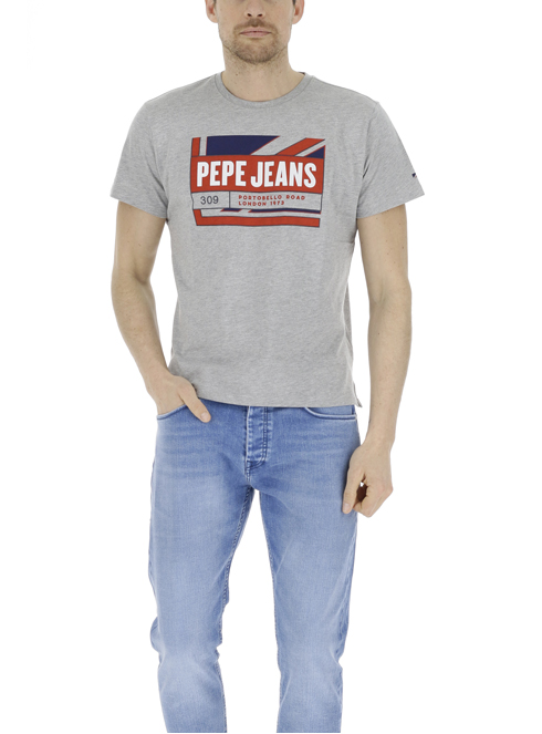 Pepe Jeans pm508223 -10% t-shirt uomo grigio 227500114068 | Sorelle Ramonda