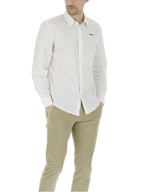Pepe Jeans pm307423 -10% camicie uomo bianco 227500138252 | Sorelle Ramonda