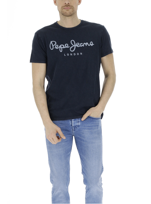 Pepe Jeans pm508272 -10% t-shirt uomo blu 227500145975 | Sorelle Ramonda