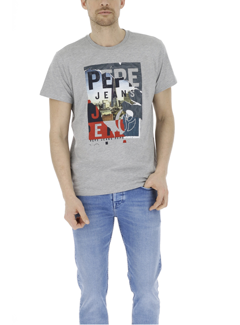 Pepe Jeans pm508242 -10% t-shirt uomo grigio 227500339970 | Sorelle Ramonda