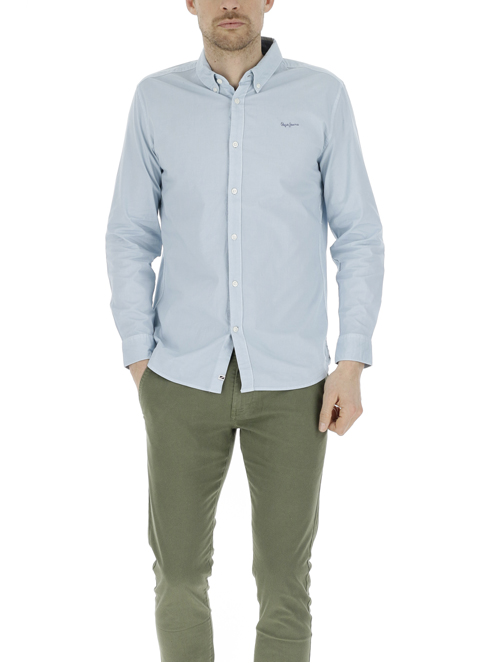 Pepe Jeans pm307436 -10% camicie uomo azzurro 227500340059 | Sorelle Ramonda