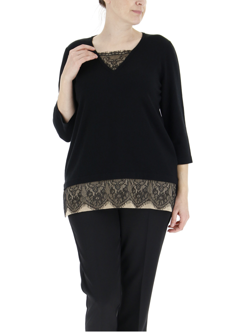 MANTO 0753 Cappotto in maglia Persona Marina Rinaldi 1314018