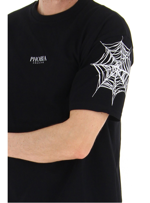 Phobia ph/b1cobwebw -10% t-shirt uomo nero 227500117240 | Sorelle Ramonda