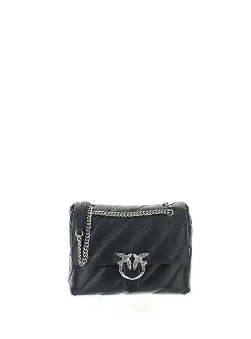 Pinko love big puff -10% borse donna nero | Sorelle Ramonda