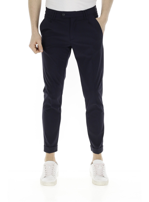 Qb24 cfc0104793003 -10% pantaloni uomo blu | Sorelle Ramonda