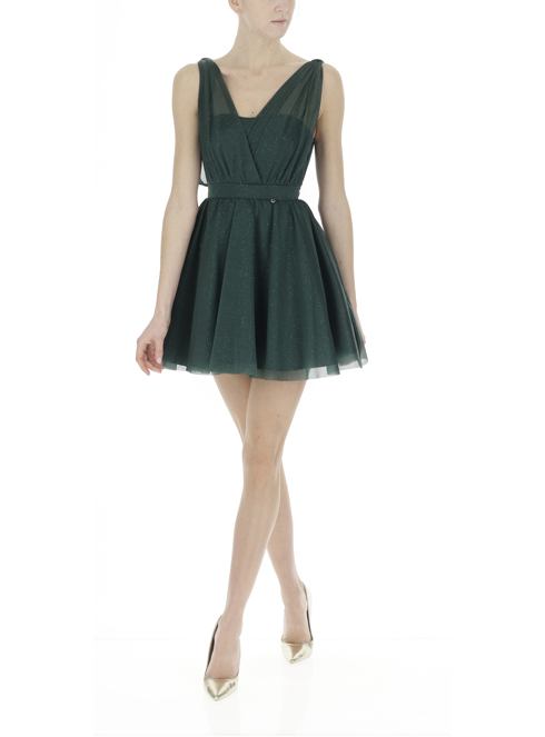 Rinascimento cfc0106717003 -50% abiti donna verde | Sorelle Ramonda
