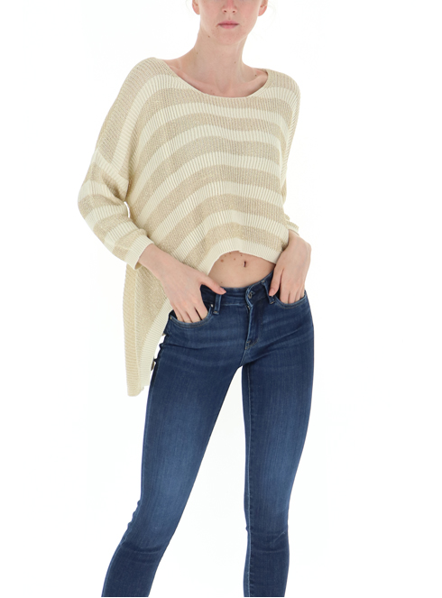 Rinascimento cfm0010155003 -50% maglie donna beige 227300460598 | Sorelle  Ramonda