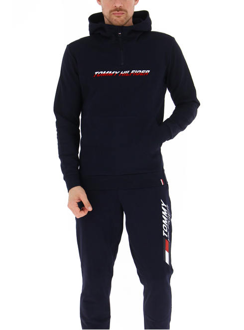 Tommy Hilfiger graphic 1/4 z -10% maglie uomo blu | Sorelle Ramonda