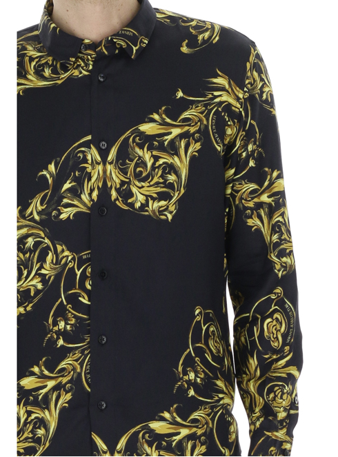 Versace Jeans gal2s0 camicie uomo nero | Sorelle Ramonda
