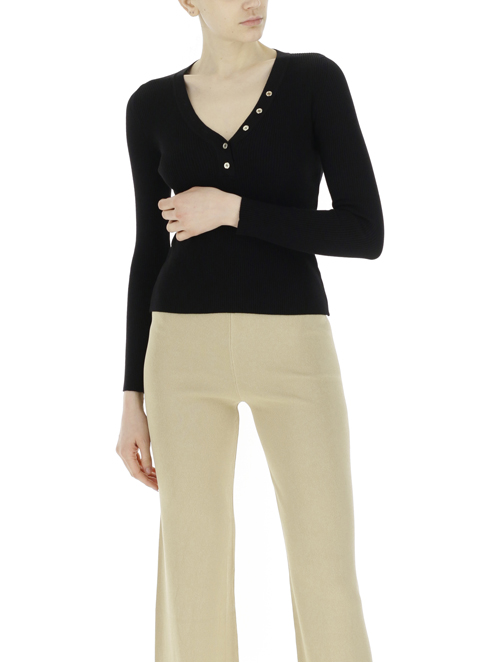 Vicolo 22147y -10% maglie donna nero 227500506467 | Sorelle Ramonda